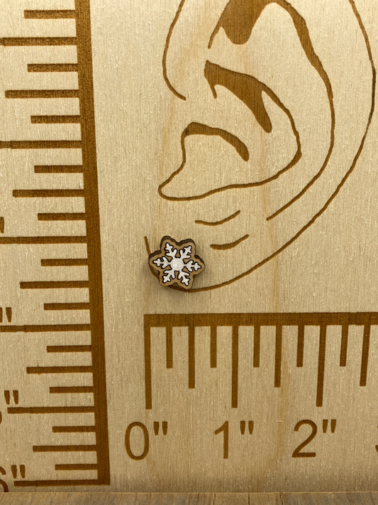 Snowflake Stud