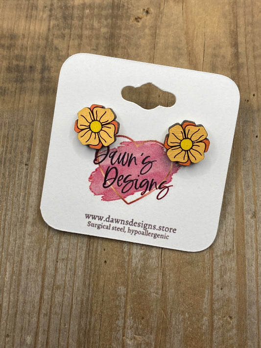 Spring Flower Stud