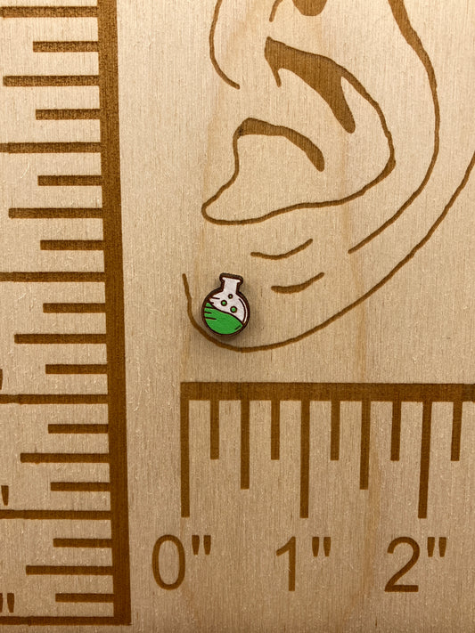 Science Beaker Stud