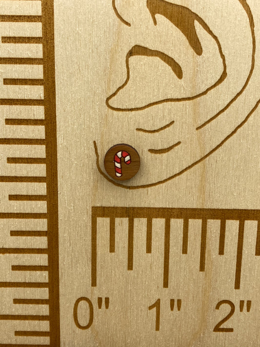 Candy Cane Stud