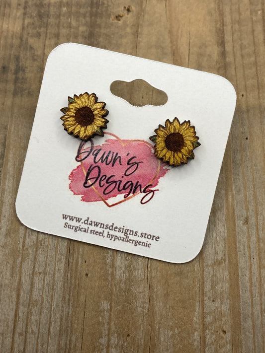 Sunflower Stud