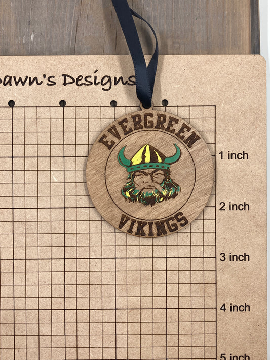 School Mascot Ornament