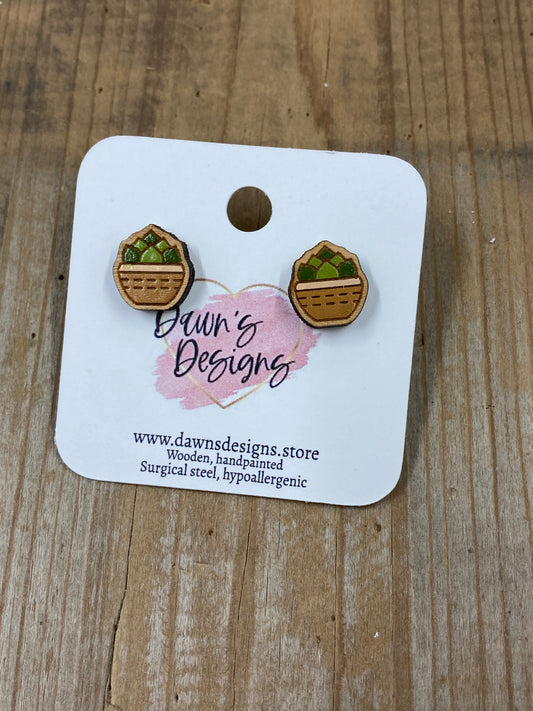 Succulent Plant Stud