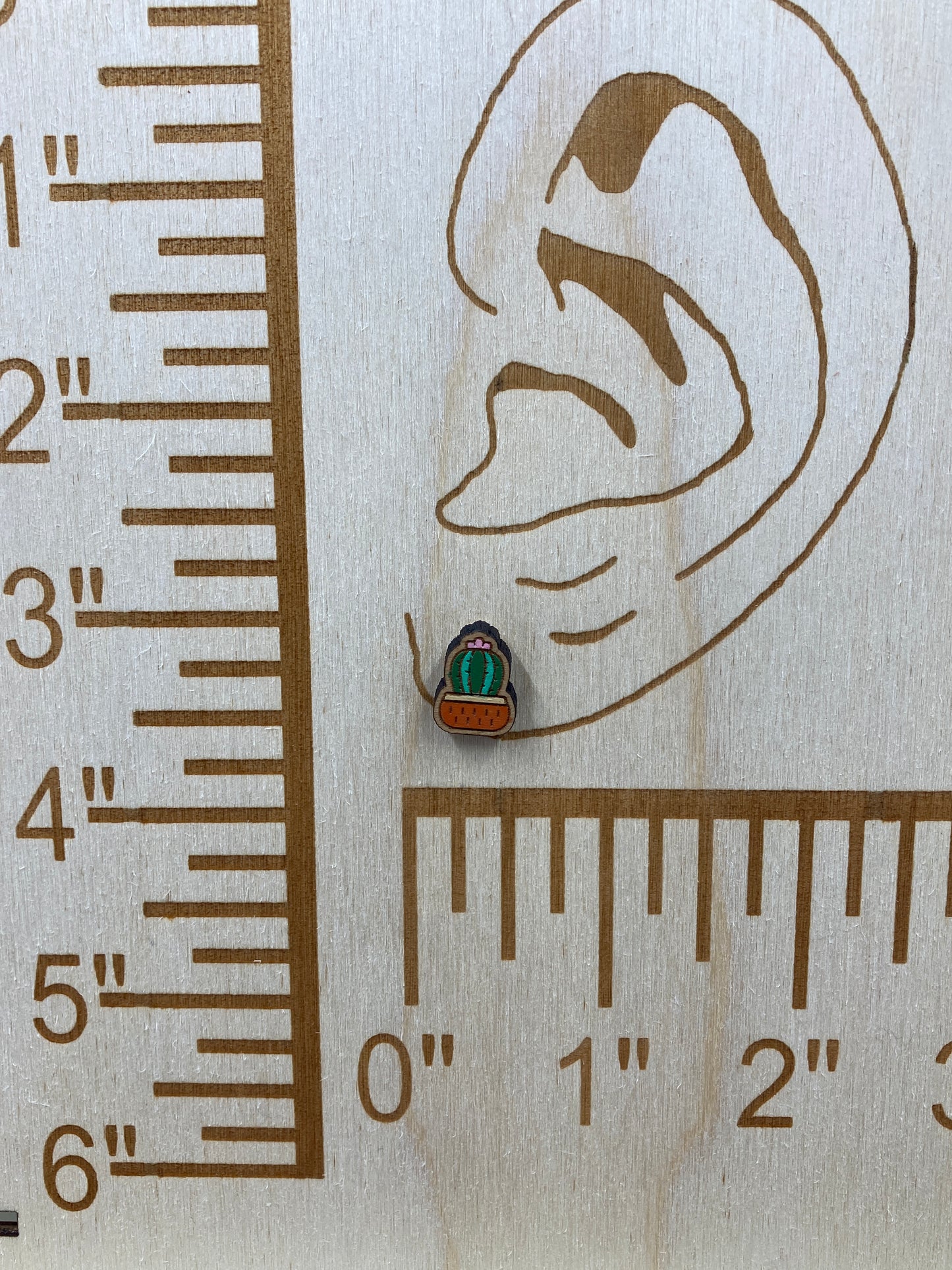 Succulent Plant Stud