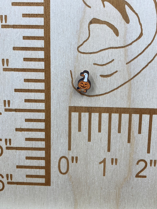 Halloween Goose Stud