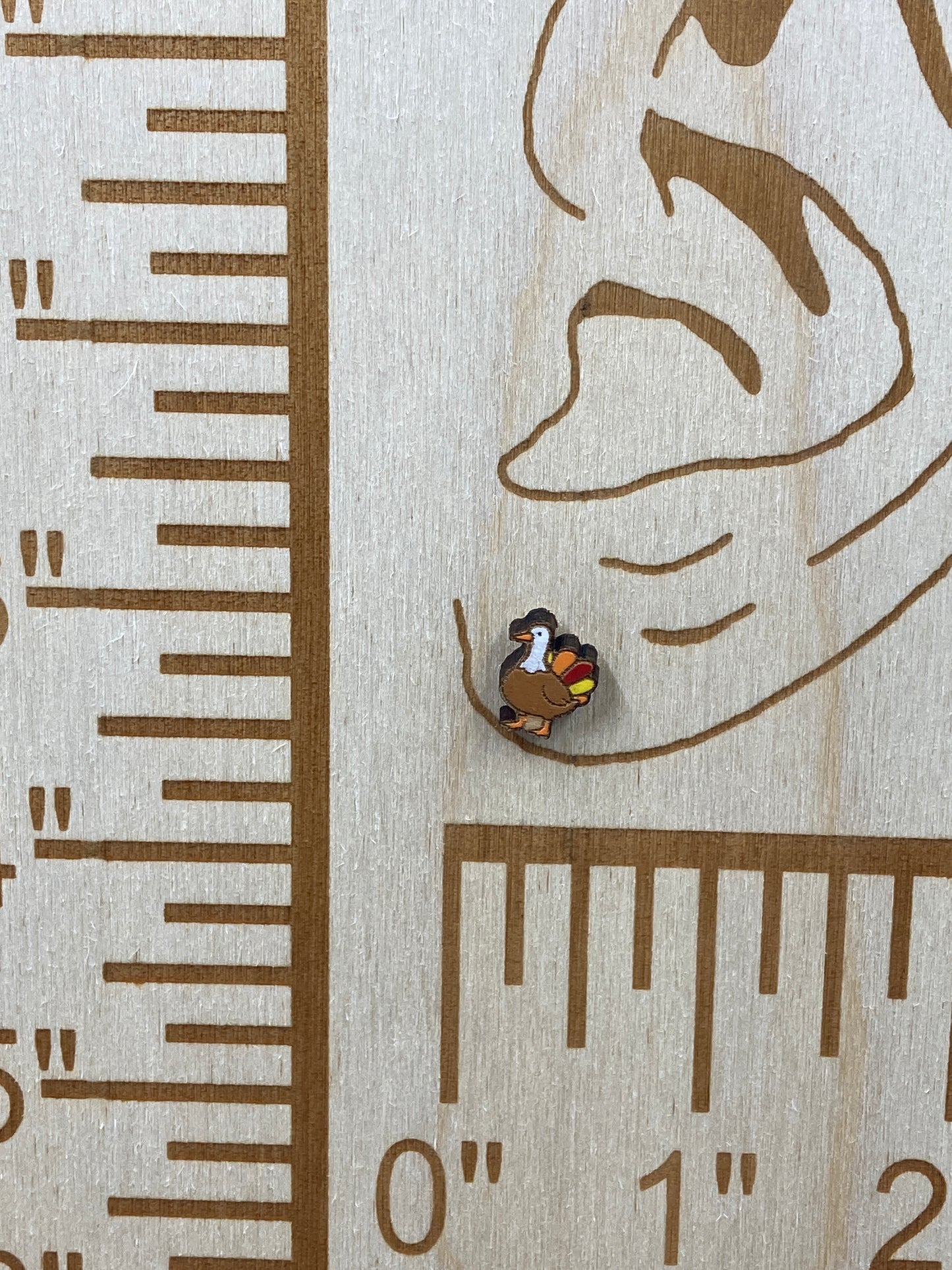 Thanksgiving Goose Stud