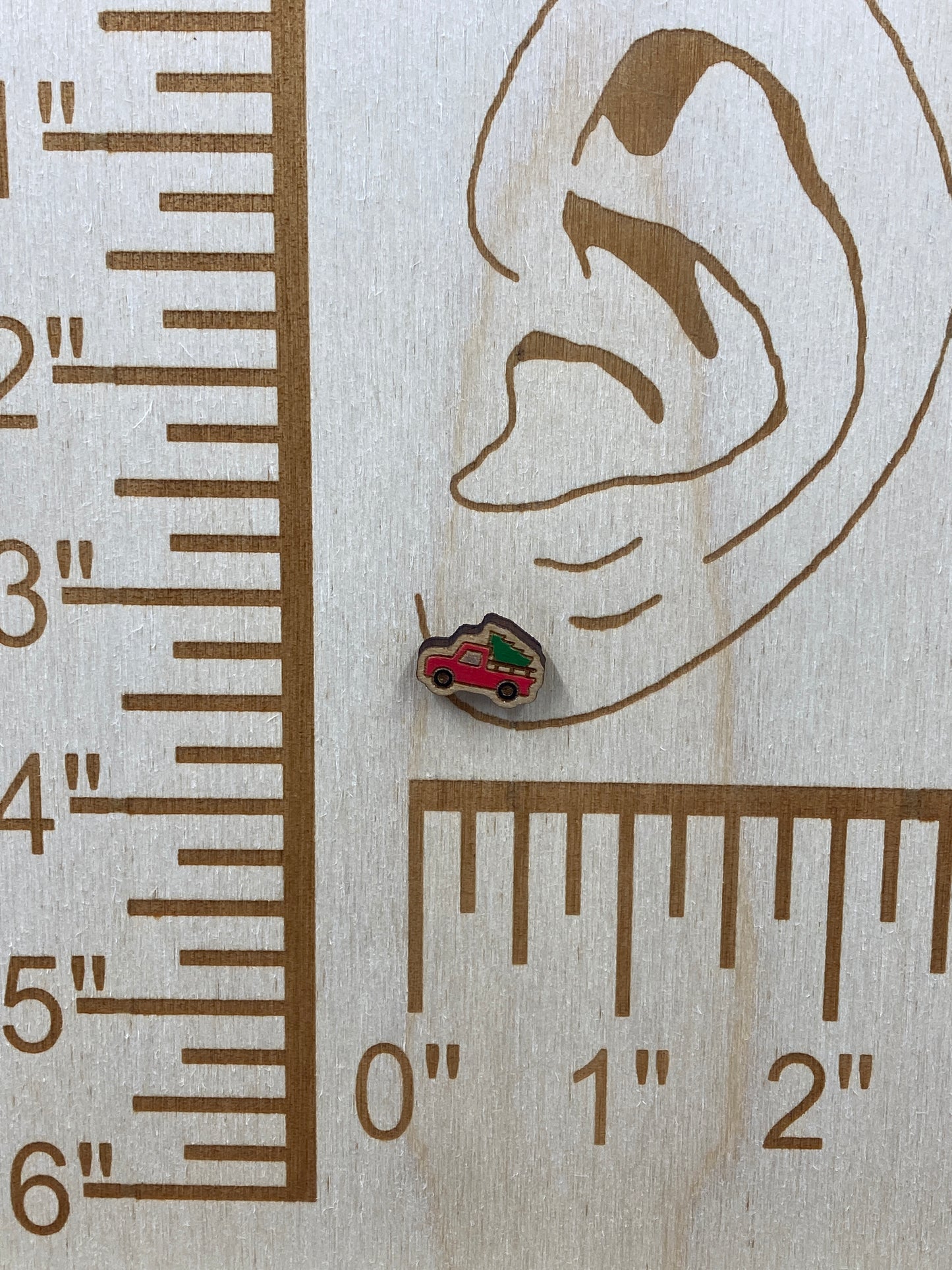 Christmas Truck Stud