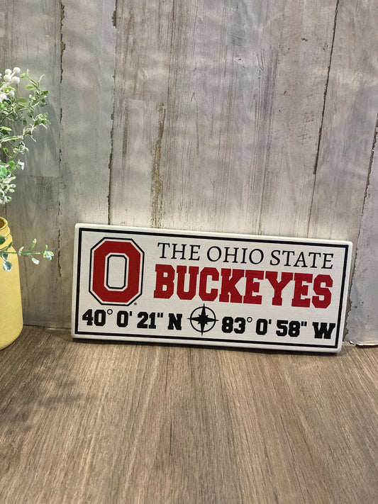 OSU Latitude Coordinate Board - Small