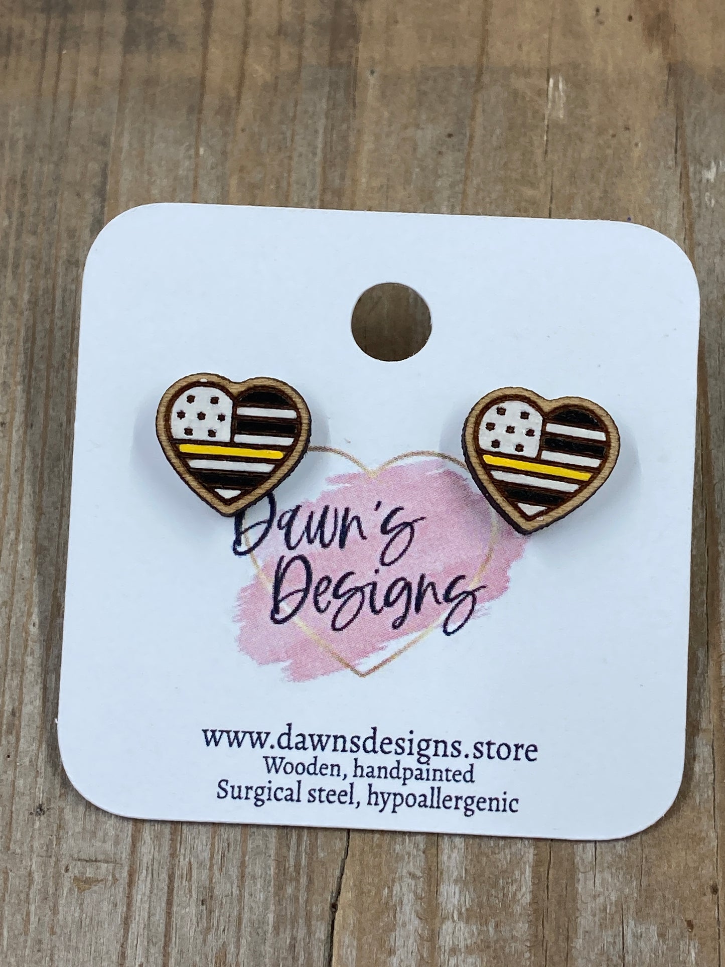 First Responders Flag Stud