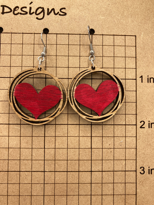 Heart Wreath Dangle