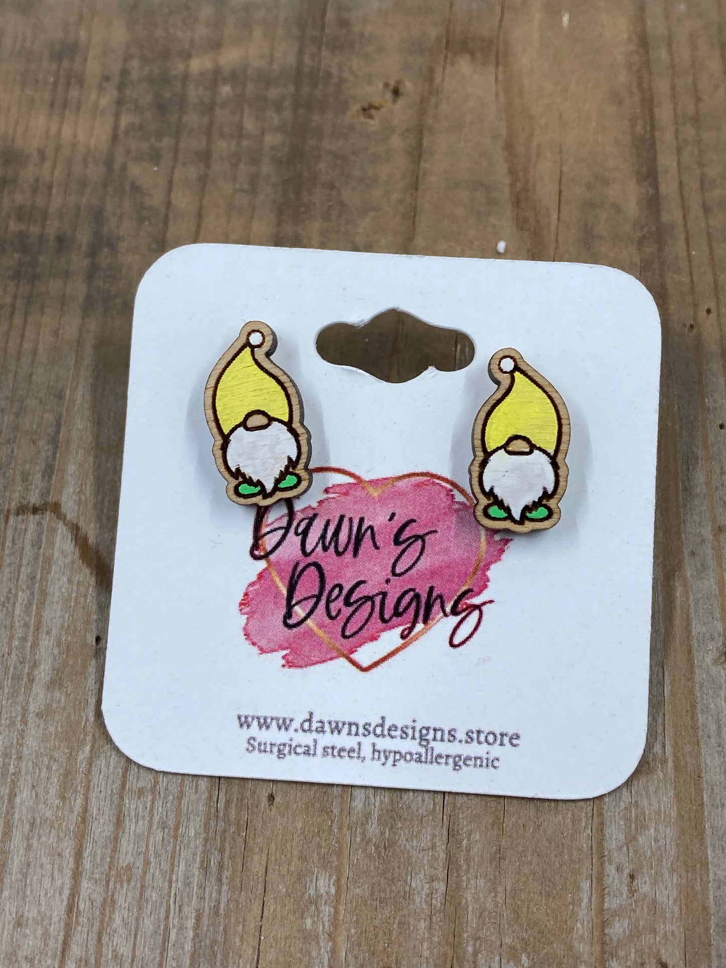 Spring Gnome Studs