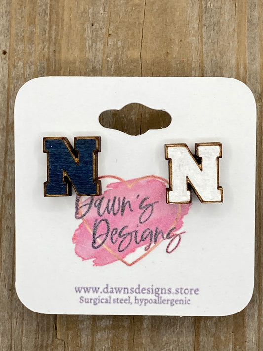 School Letter Studs