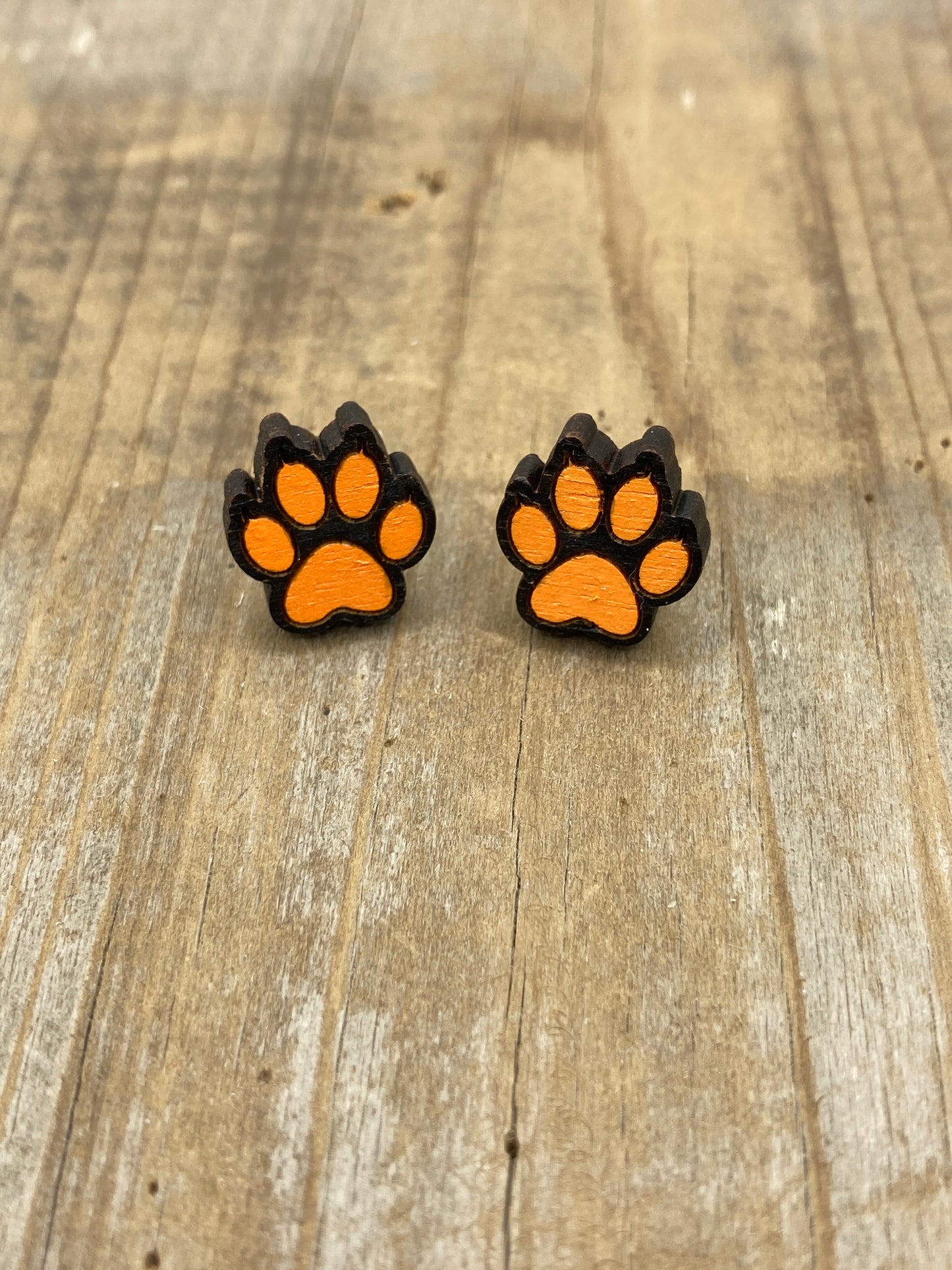 Paw Stud - Painted