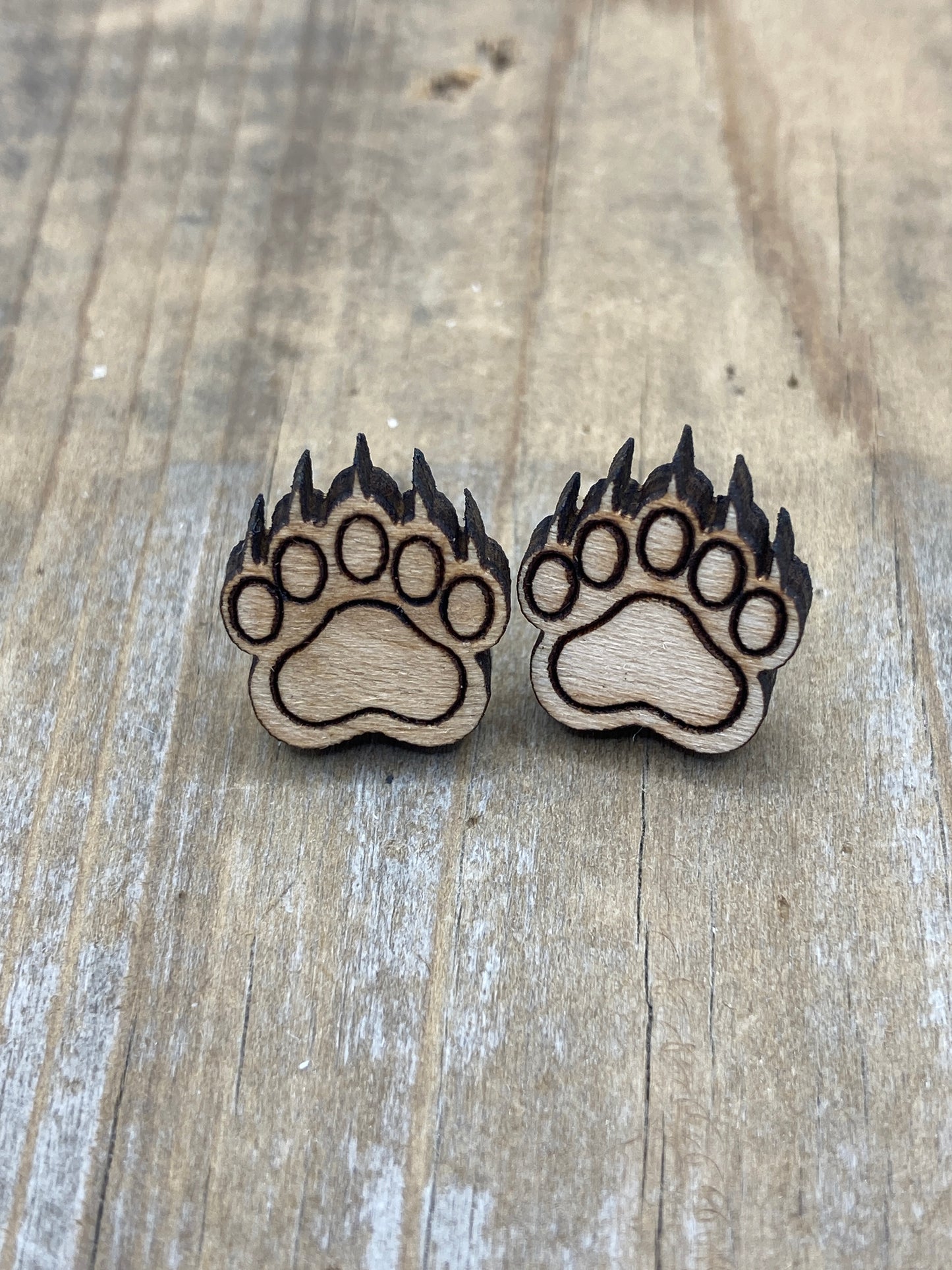 Paw Stud - Painted