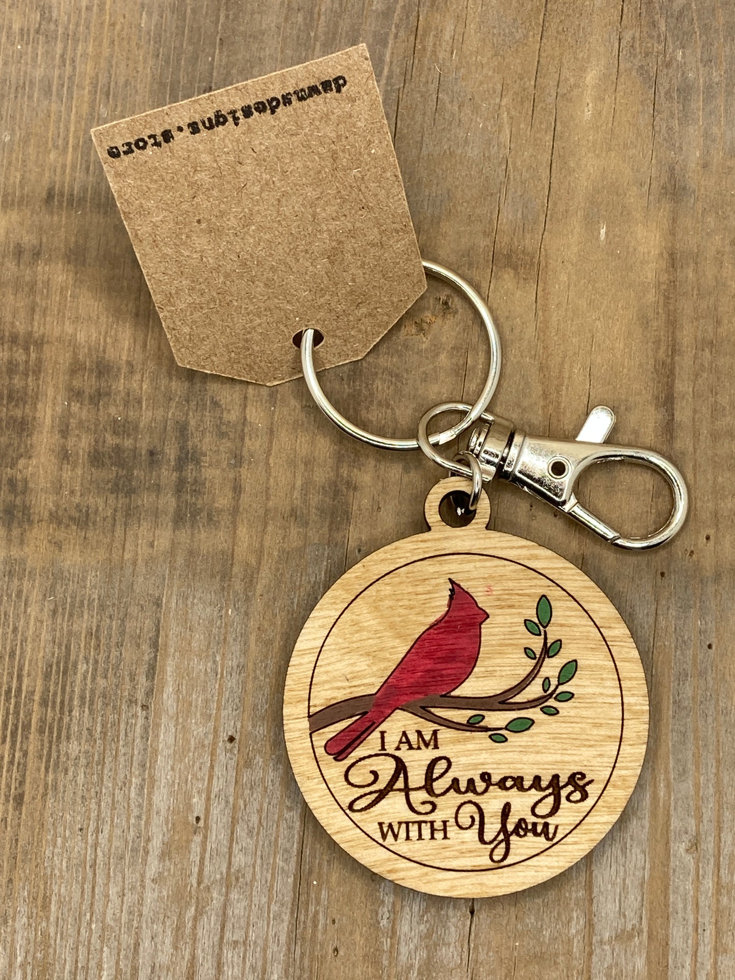 Cardinal Keychain