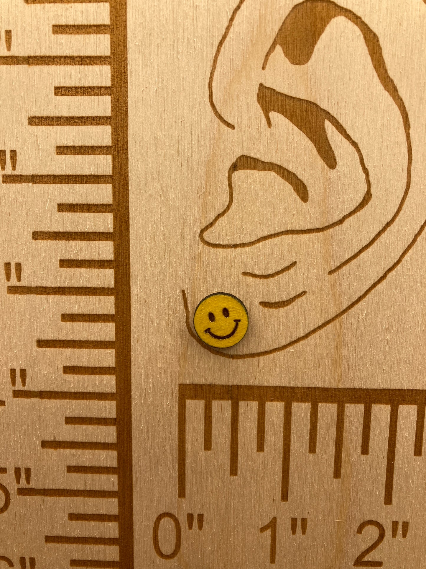 Smiley Face Stud