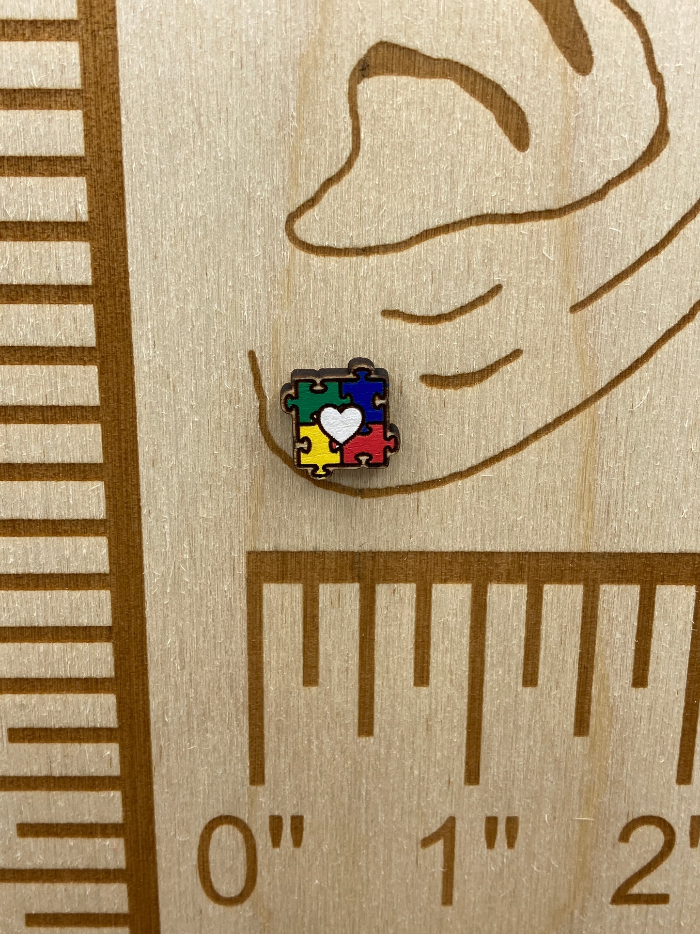 Autism Awareness Stud