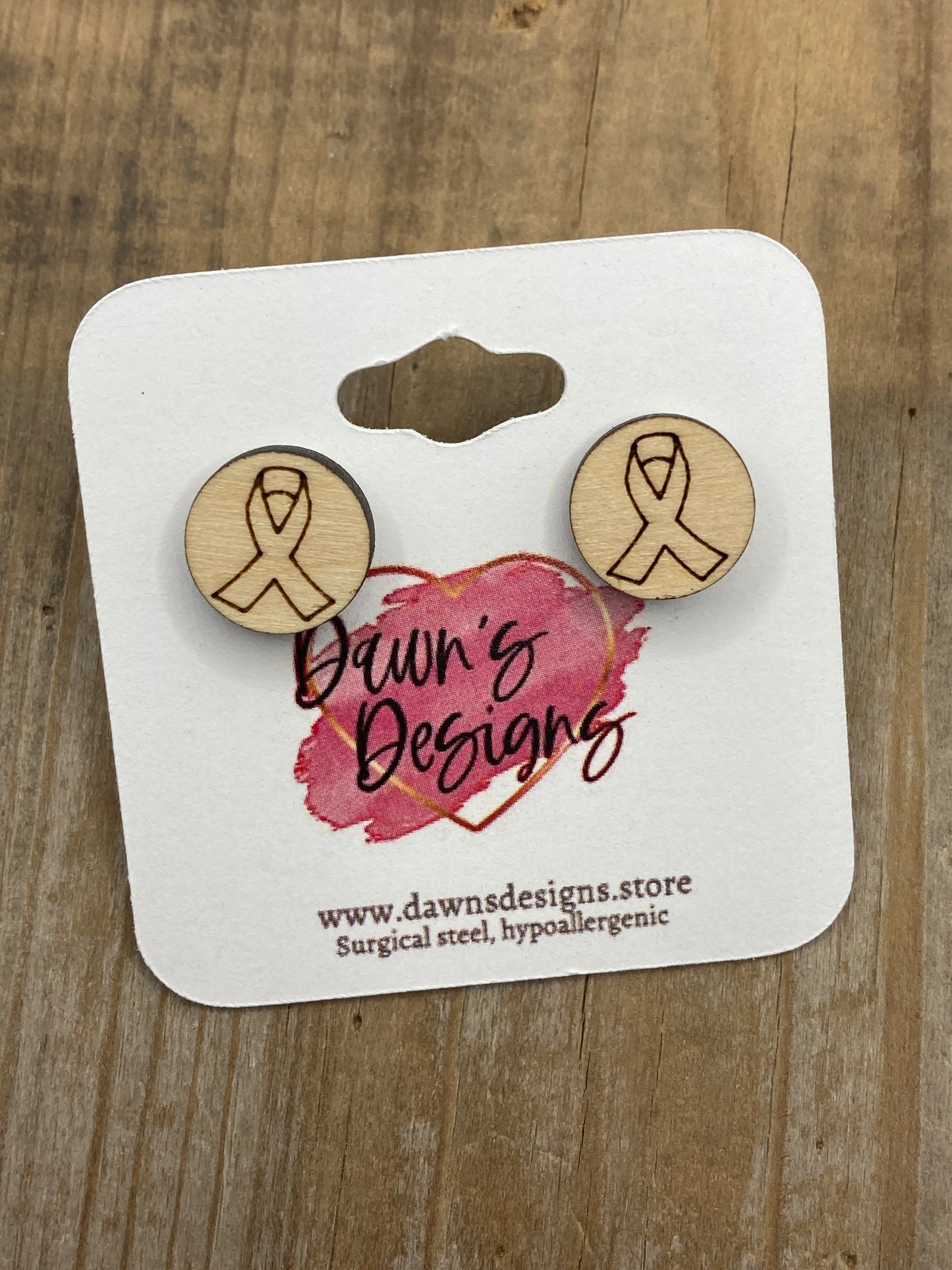 Awareness Ribbon Stud