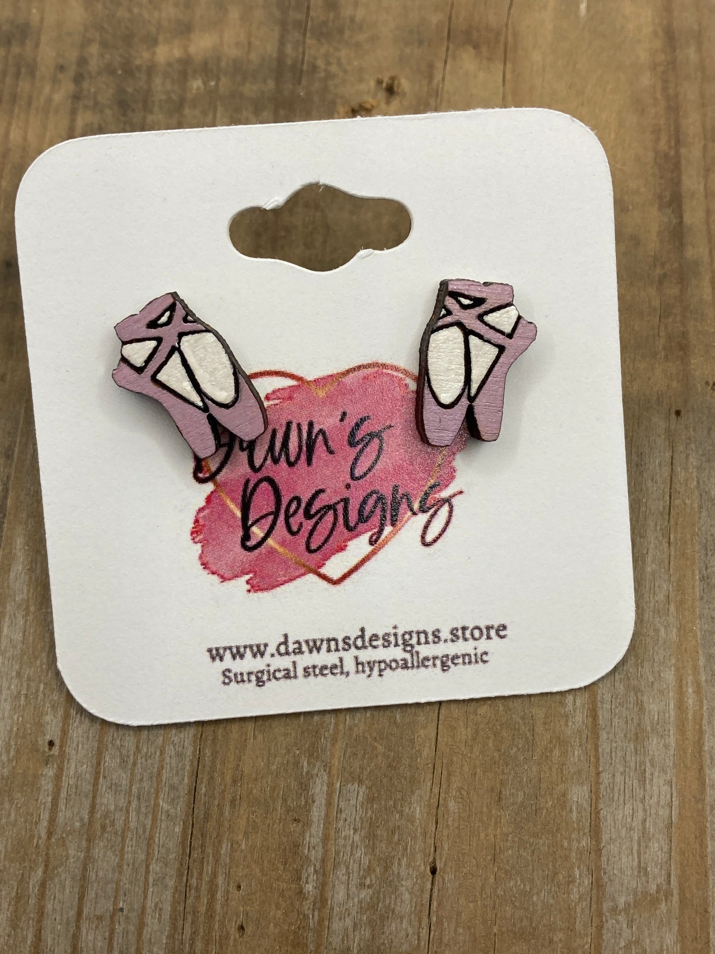 Ballet Slipper Stud