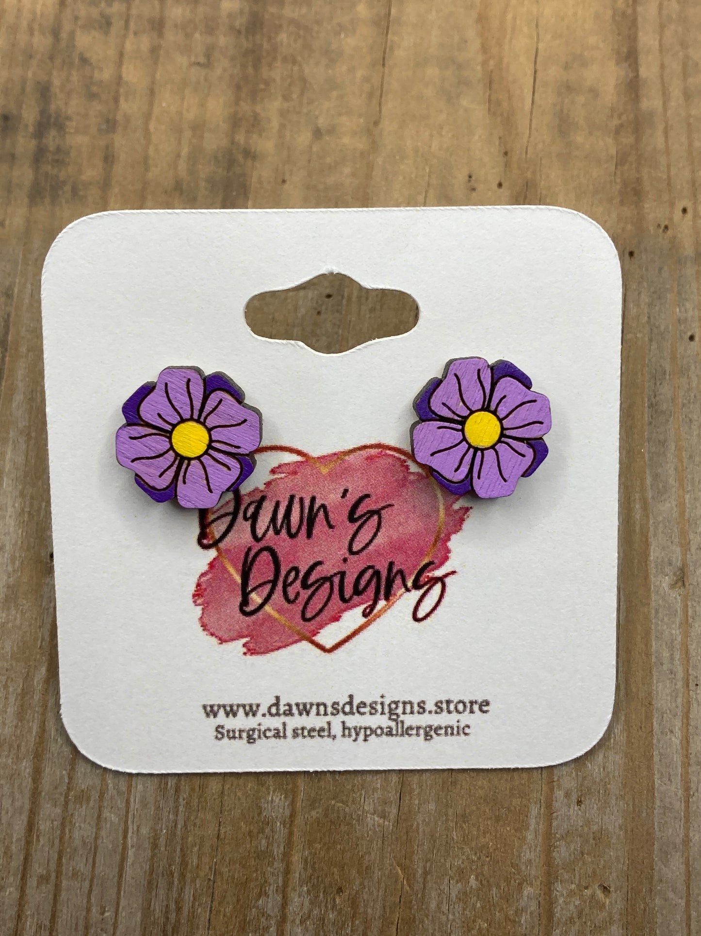 Spring Flower Studs