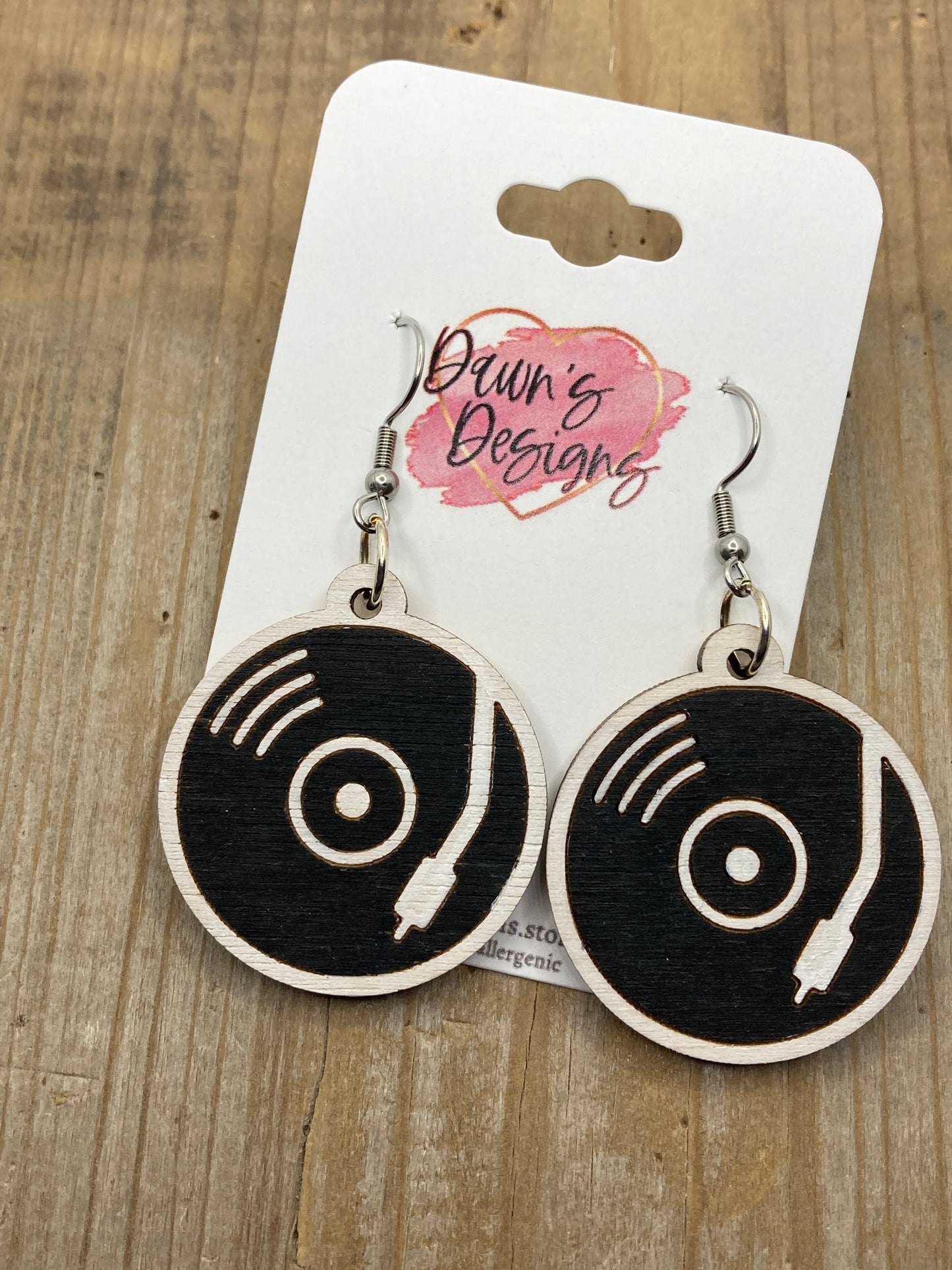 Vinyl Record Dangle