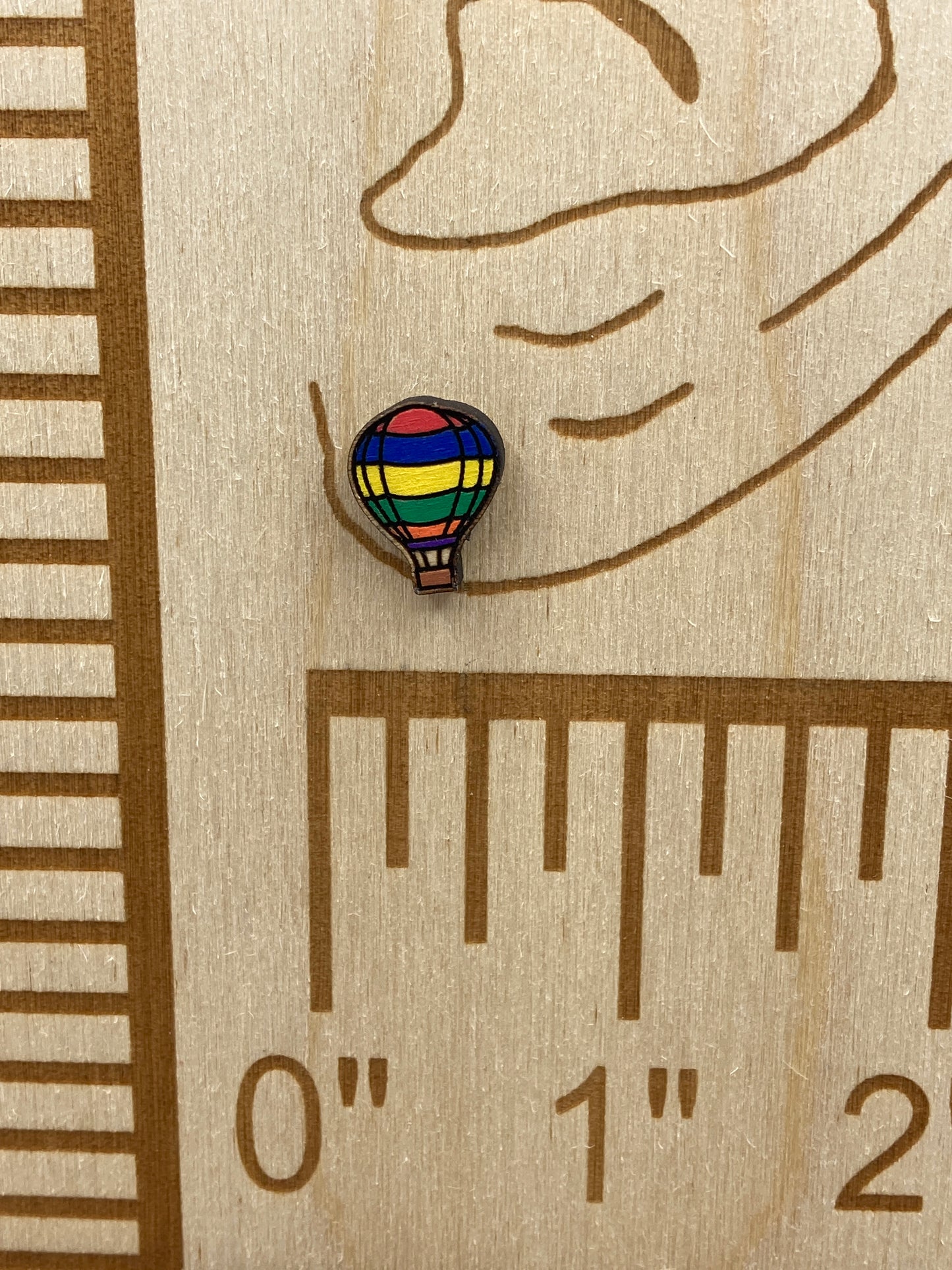 Hot Air Balloon Stud