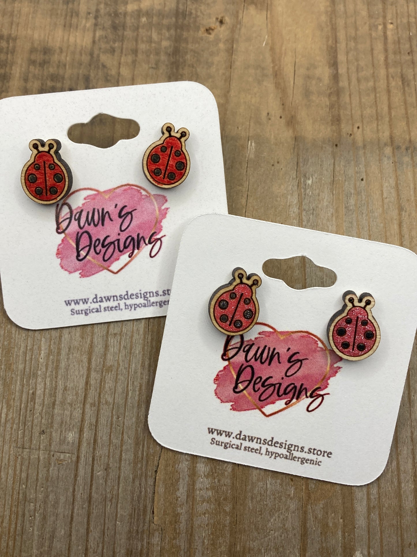 Ladybug Stud