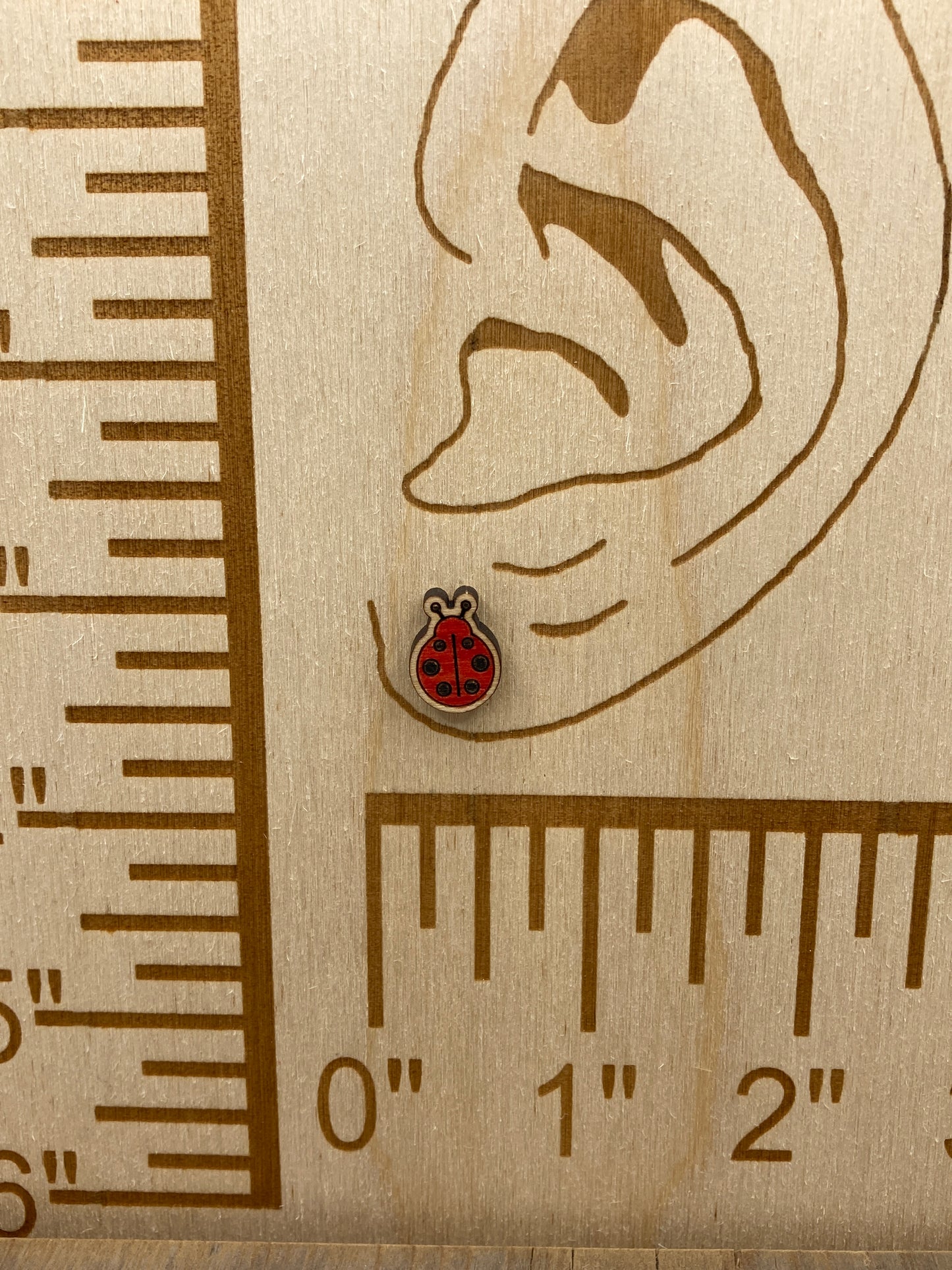 Ladybug Stud