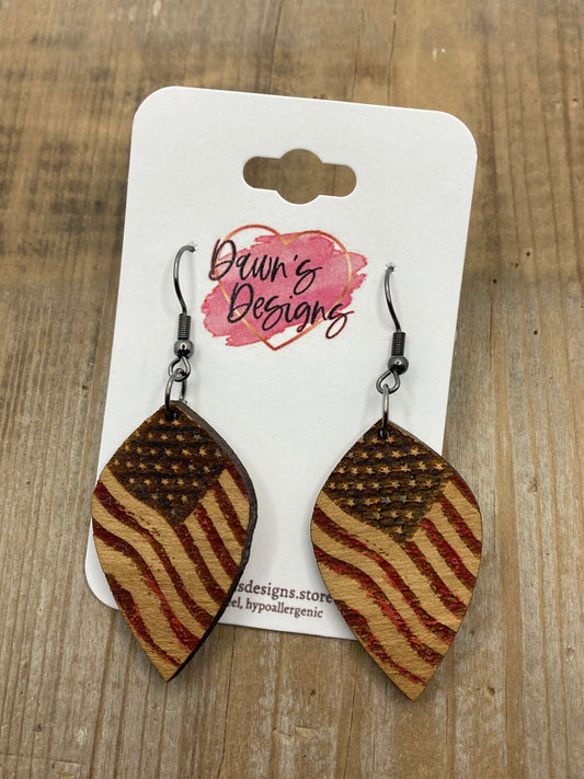 Grunge Flag Dangle