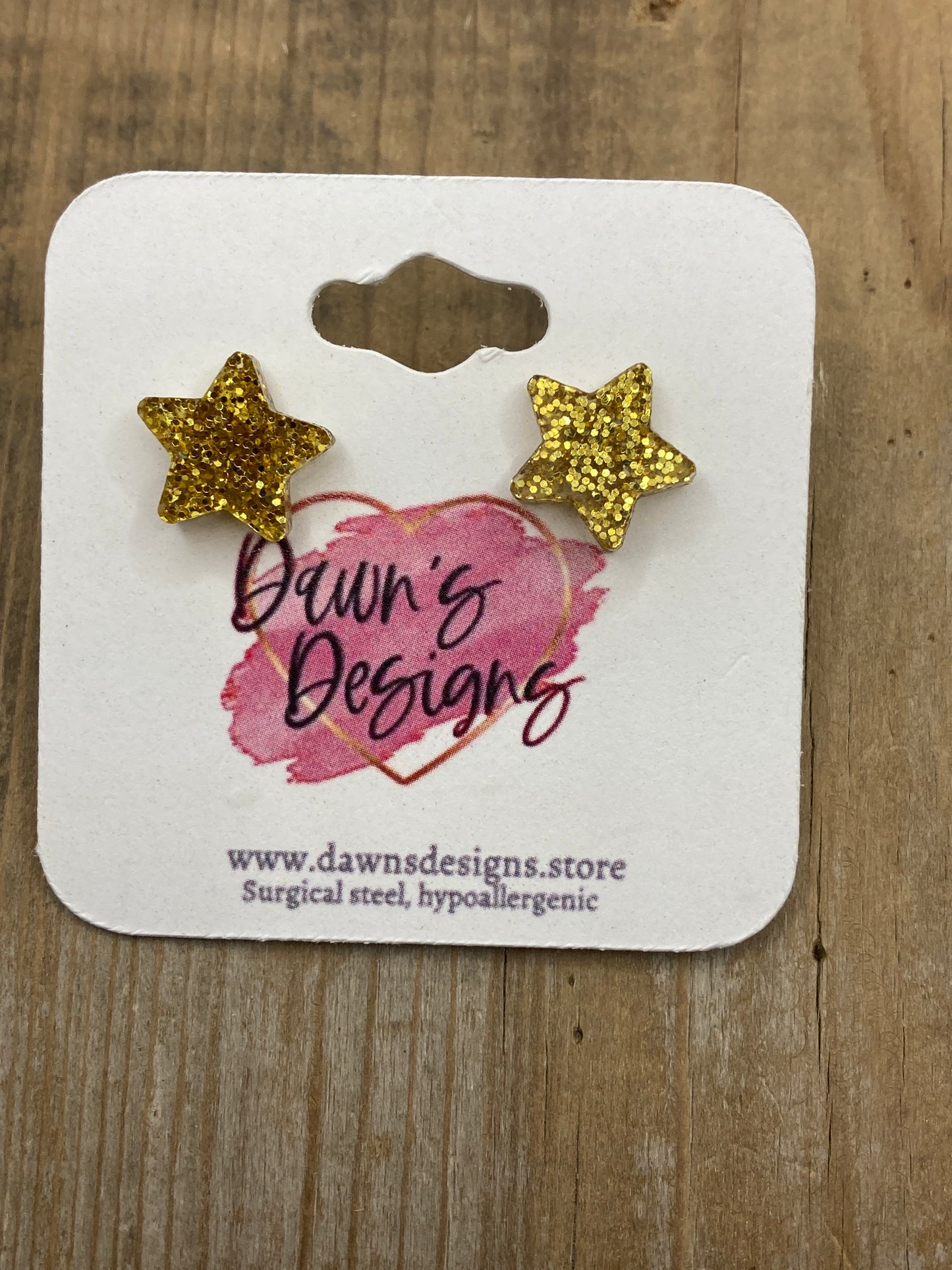 Glitter Star Stud