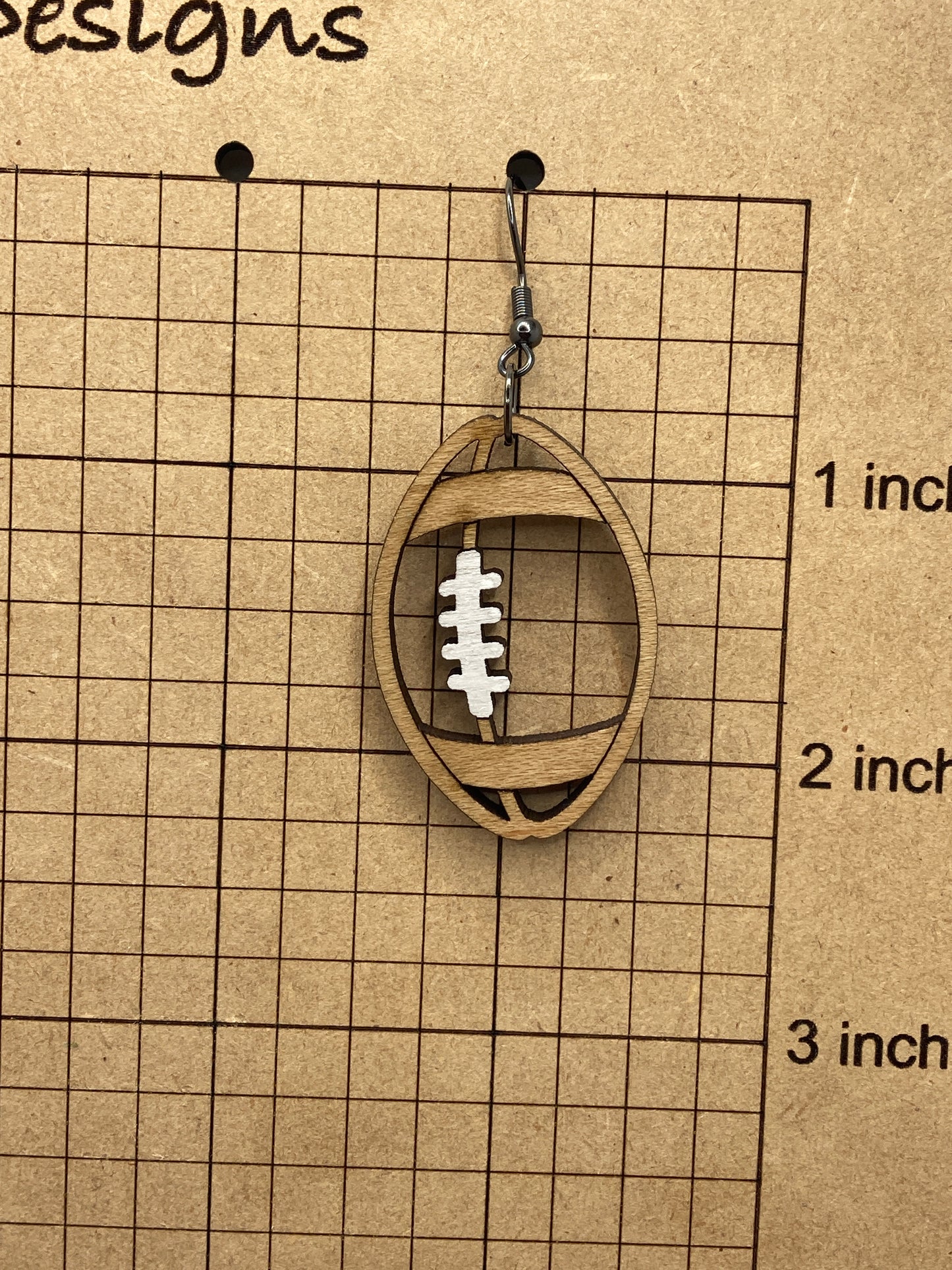 Fall Sports Cutout Dangles