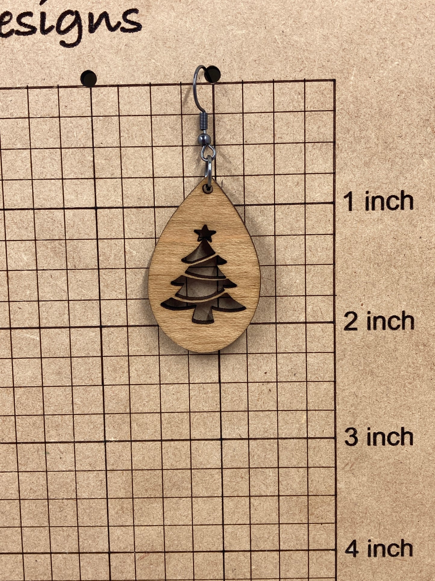 Cutout Christmas Tree Dangle