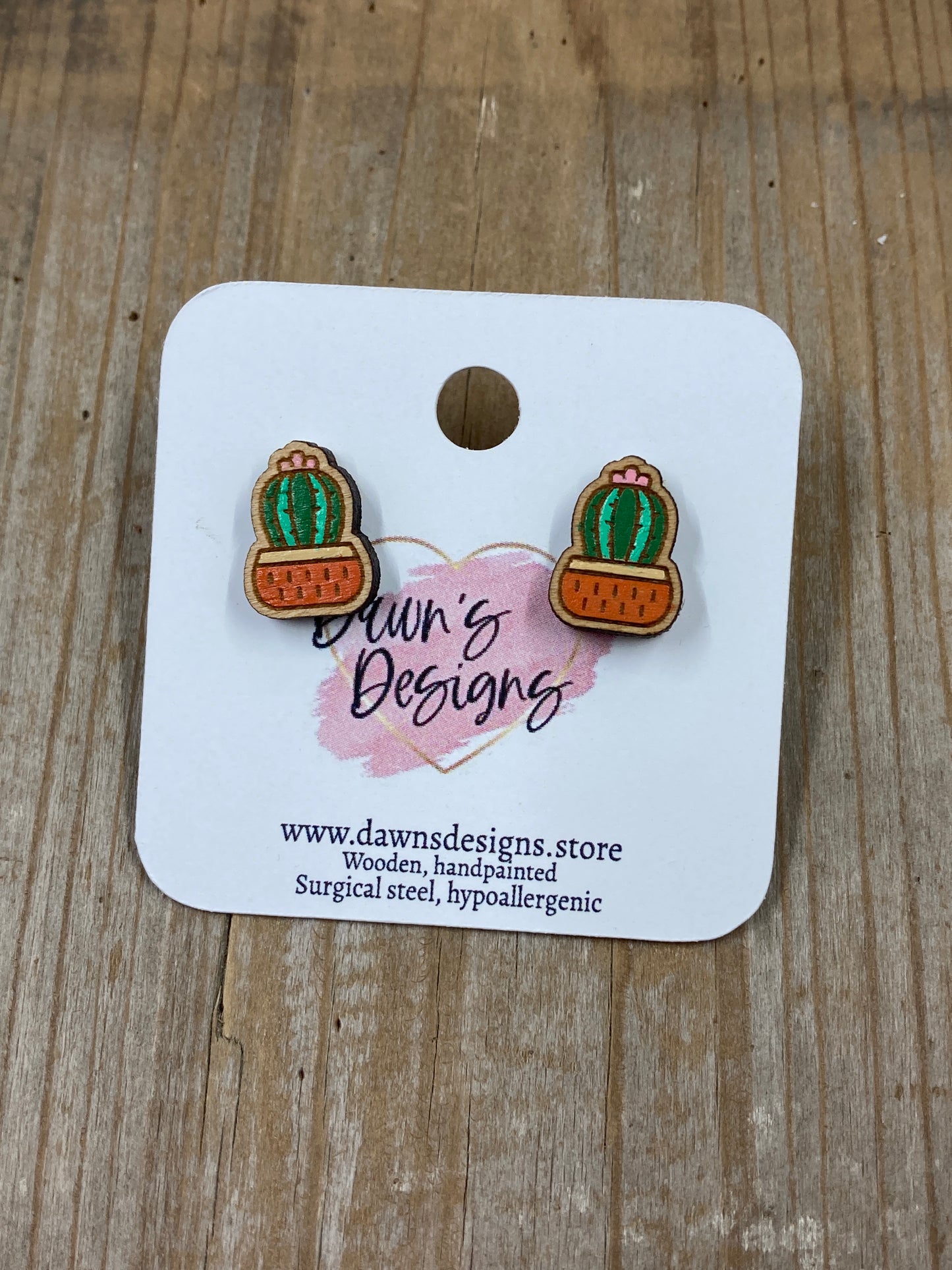 Succulent Plant Stud