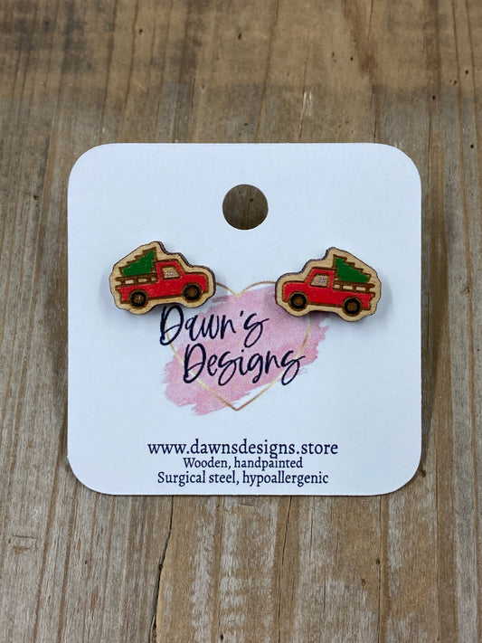 Christmas Truck Stud