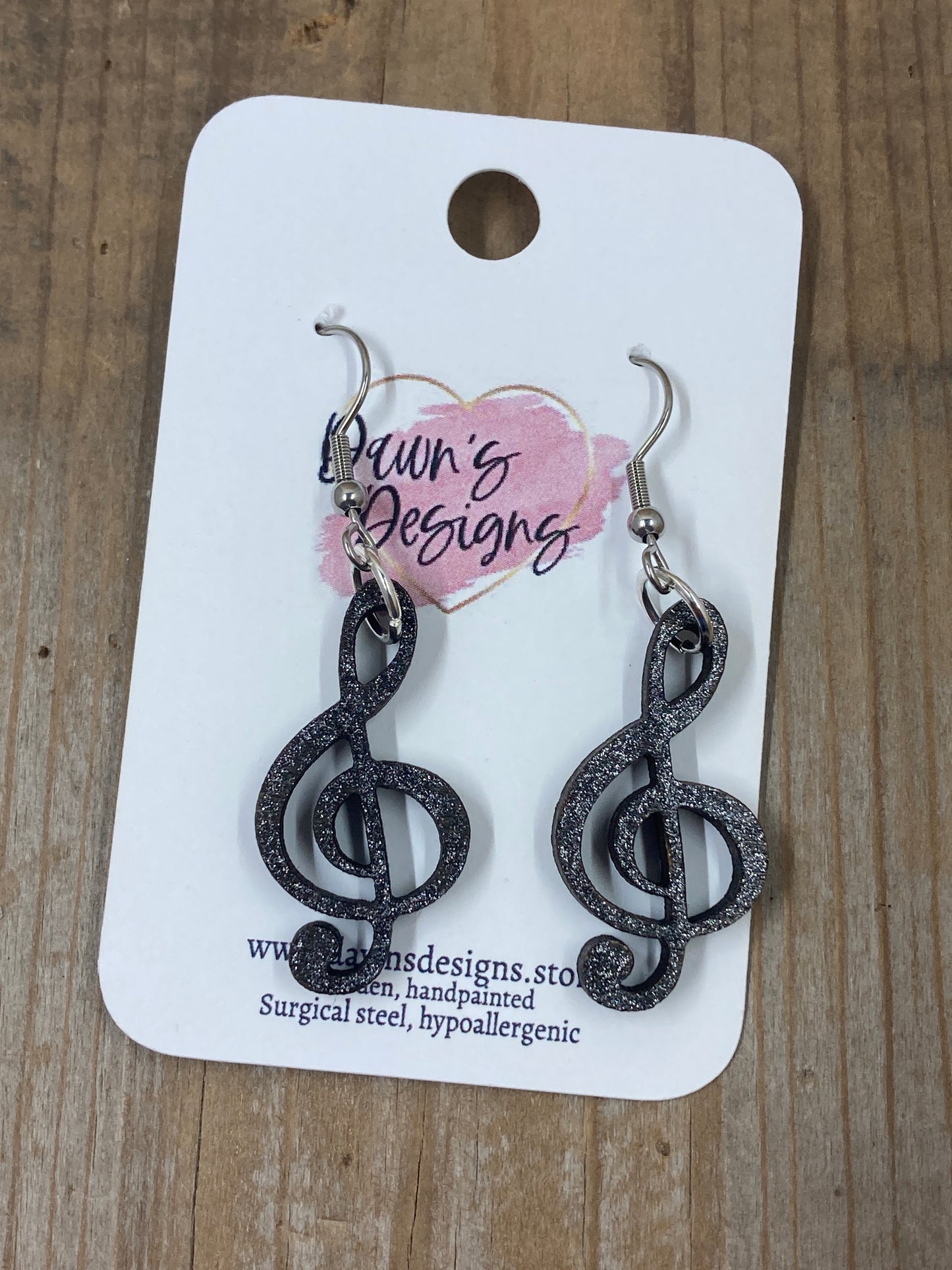 Music Notes Dangle