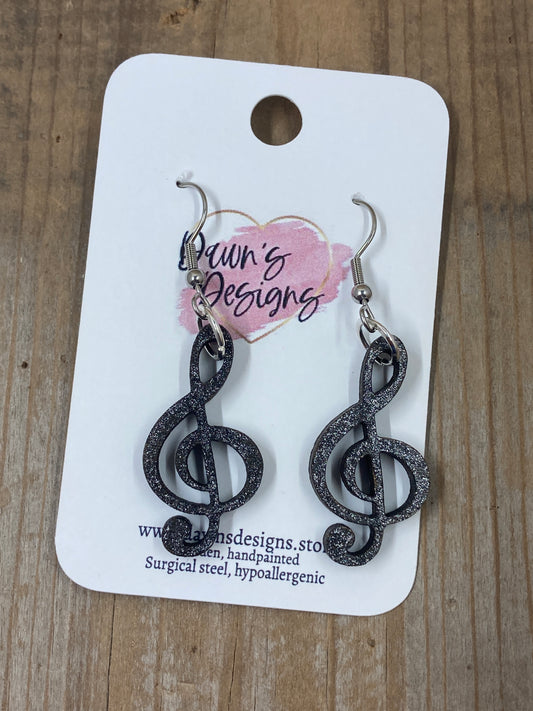 Music Notes Dangle