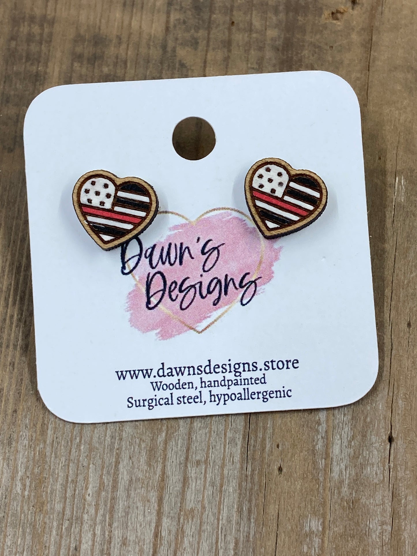 First Responders Flag Stud