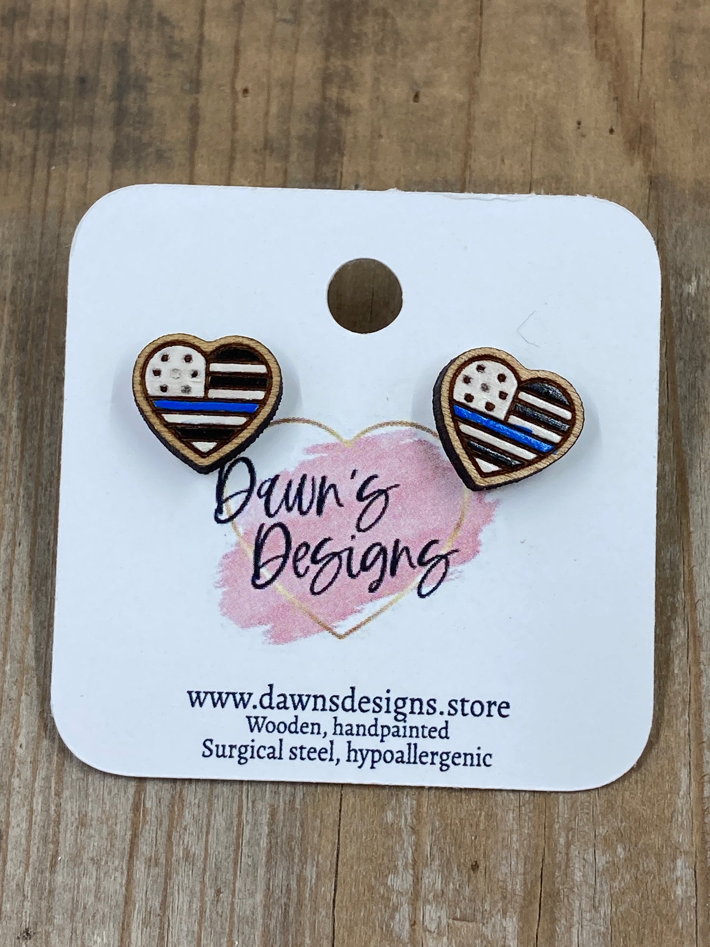 First Responders Flag Stud