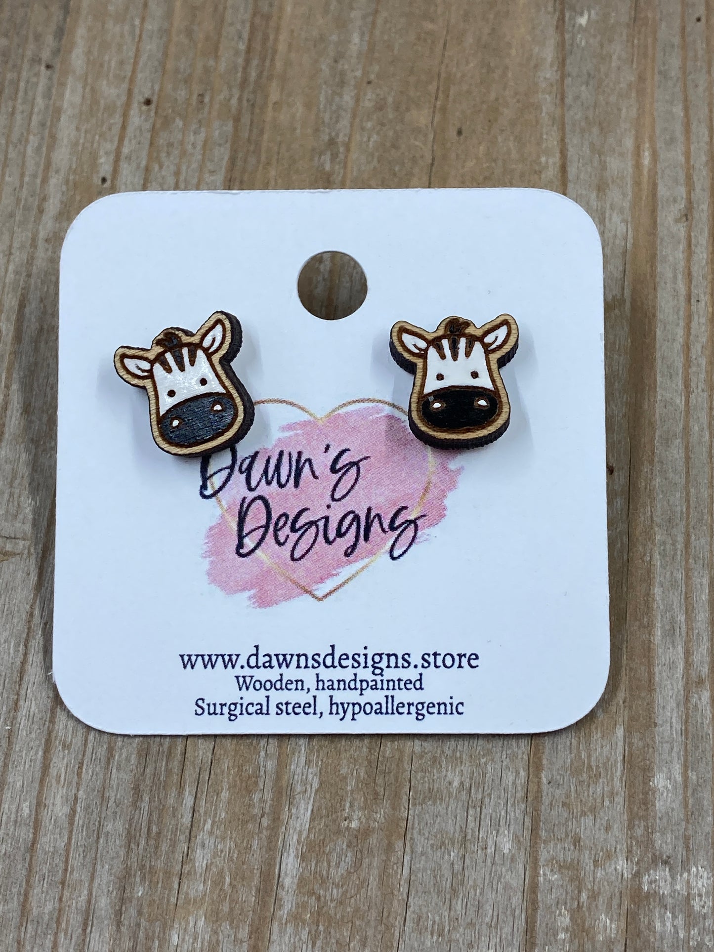 Safari Animal Head Stud
