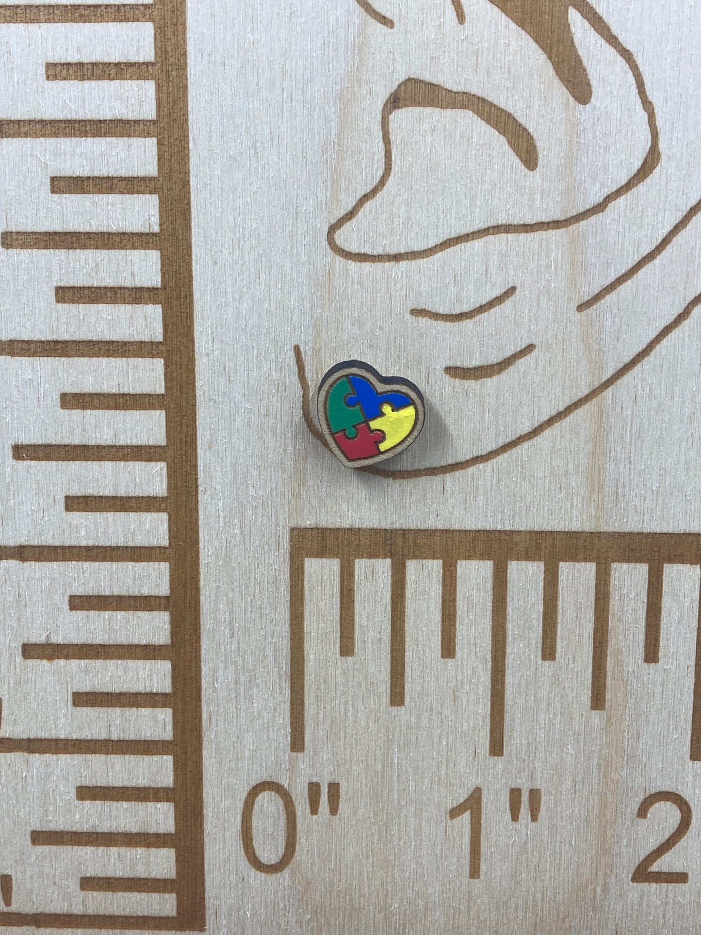 Autism Awareness Stud