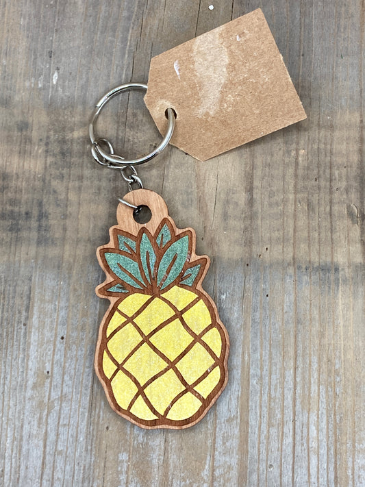 Pineapple Keychain