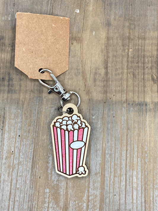 Popcorn Keychain