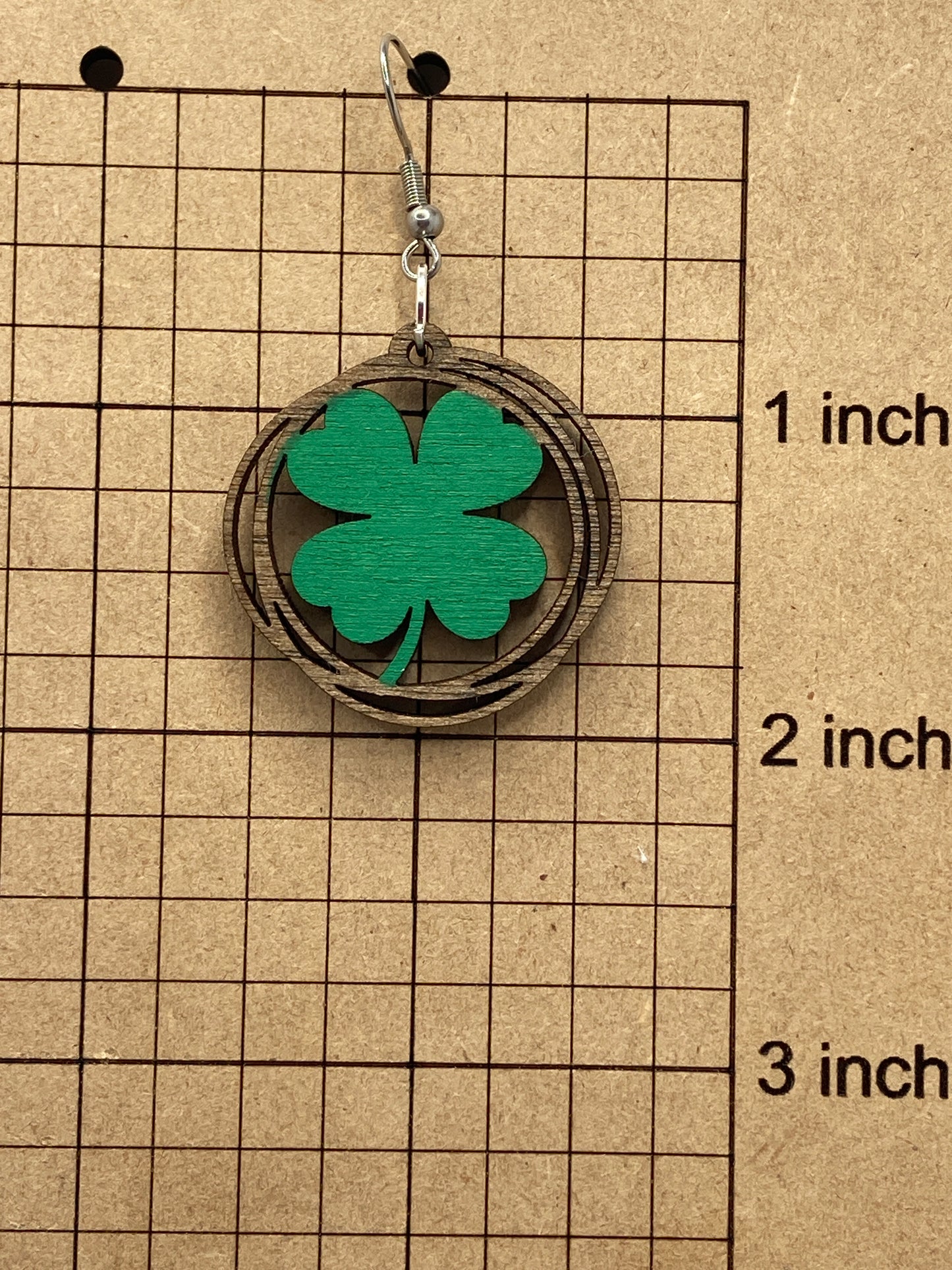 Shamrock Wreath Dangle