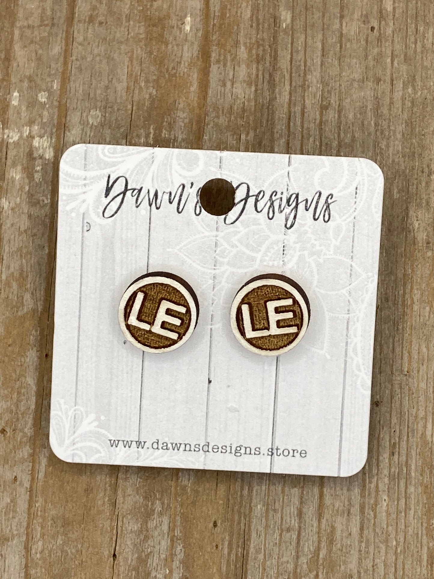 Little Eden Abbreviation Studs