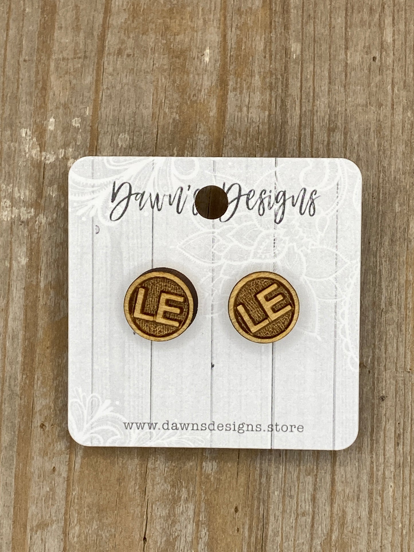 Little Eden Abbreviation Studs