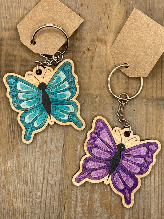 Butterfly Keychains