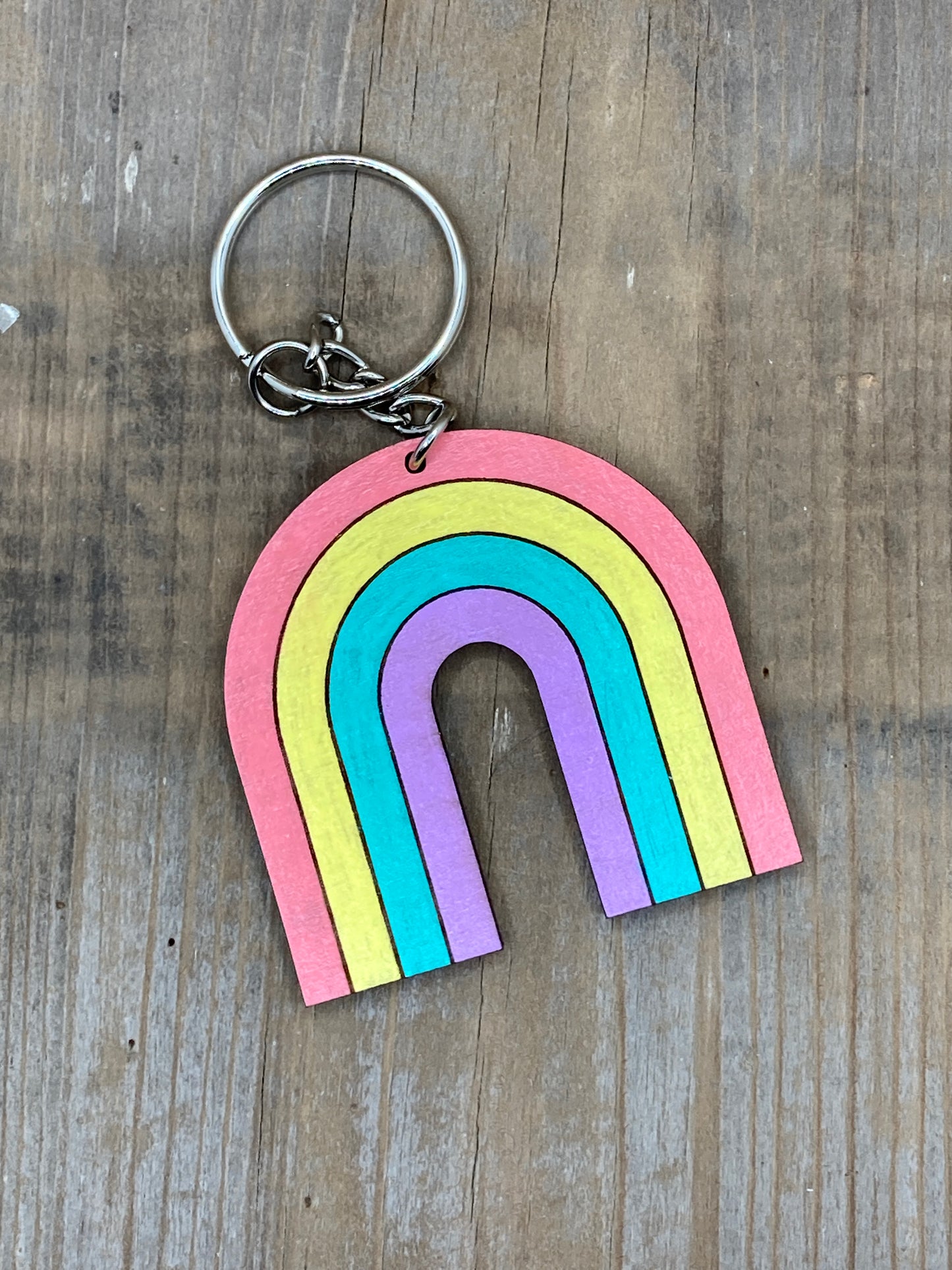 Rainbow Keychain