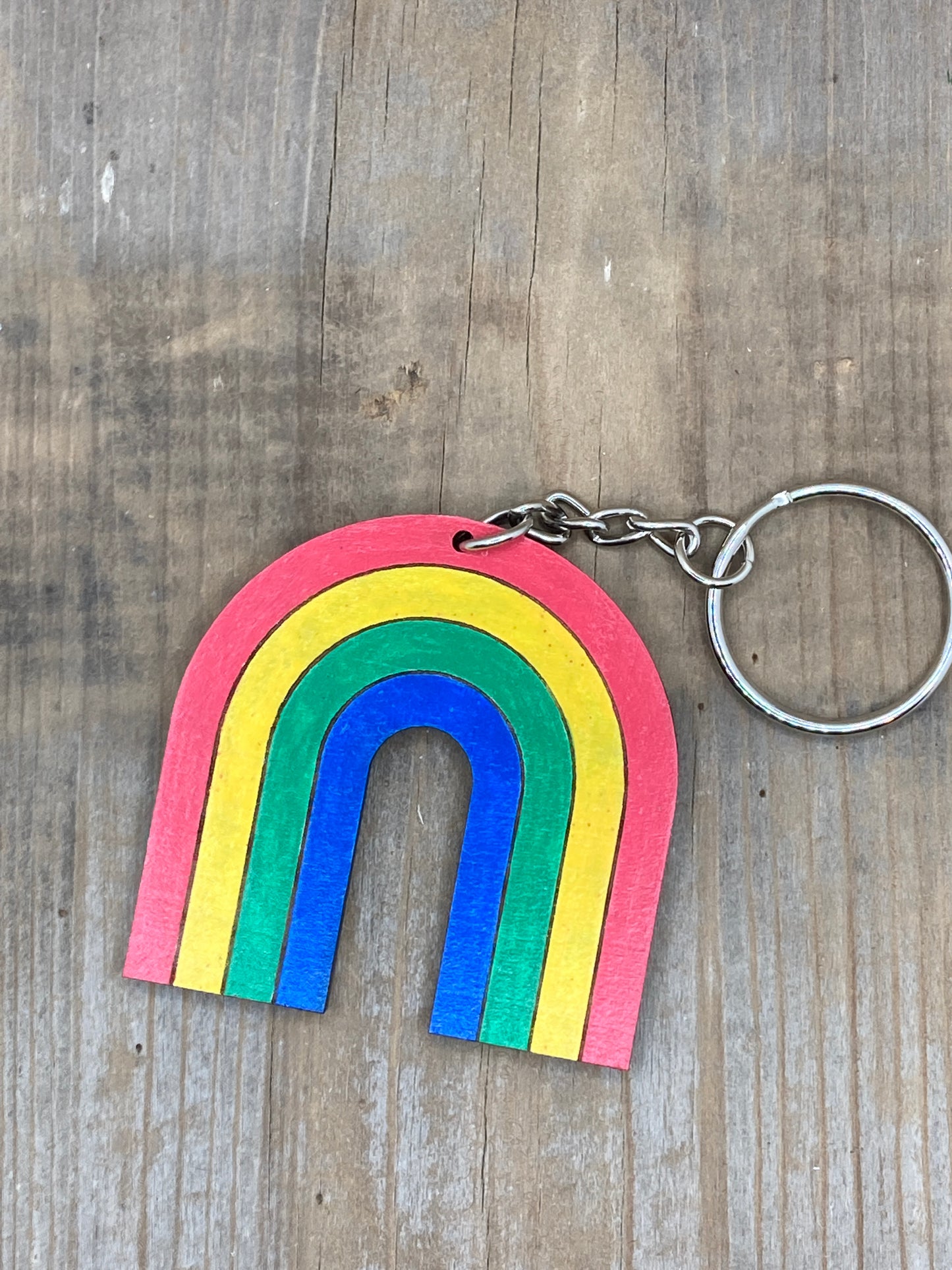 Rainbow Keychain