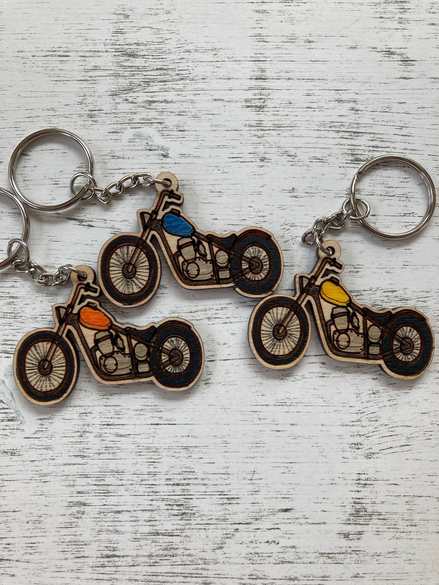 Motorcycle Keychain