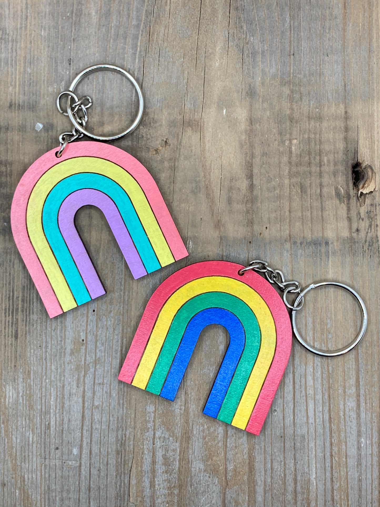 Rainbow Keychain